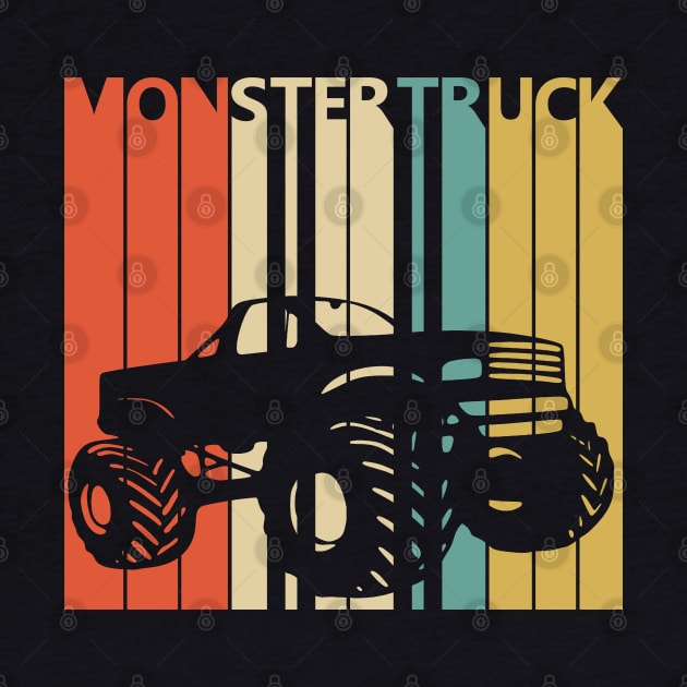 Vintage Monster Truck Gift by GWENT